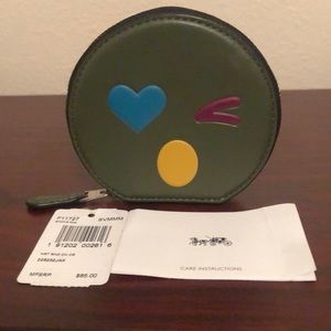 Coach Round Coin Purse